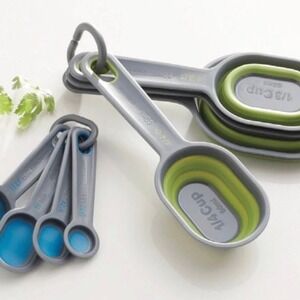 Princess House Vida Sana Measuring Cups & Spoons Set 1644 NEW